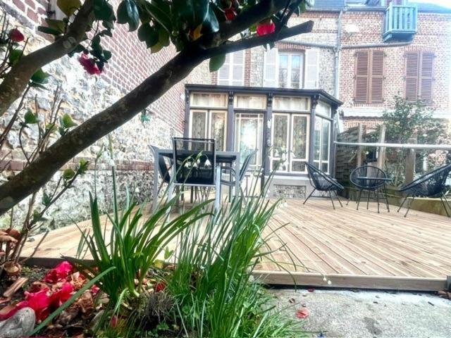 Maison Familiale De Ville A Étretat Eksteriør billede